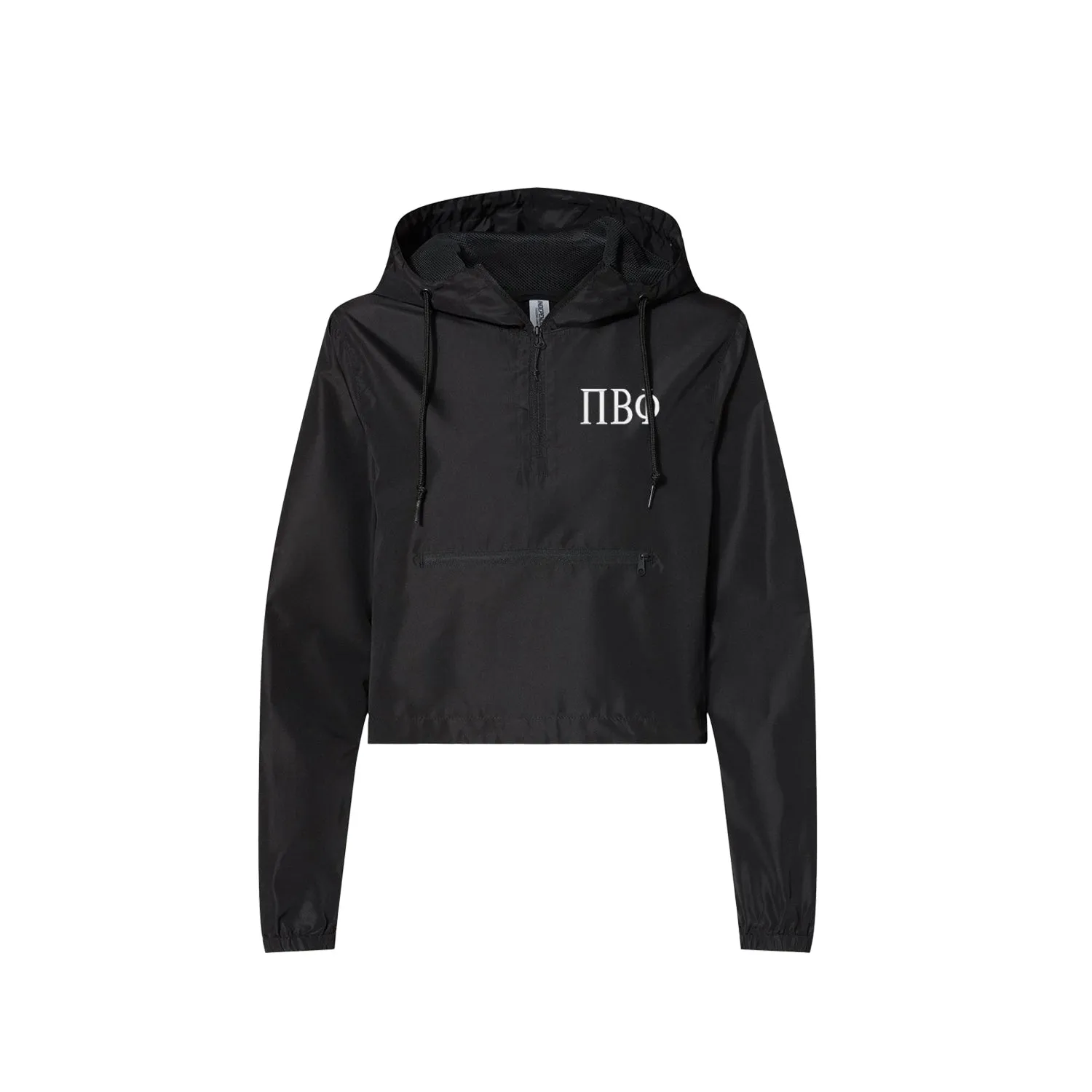 Pi Beta Phi Crop Windbreaker
