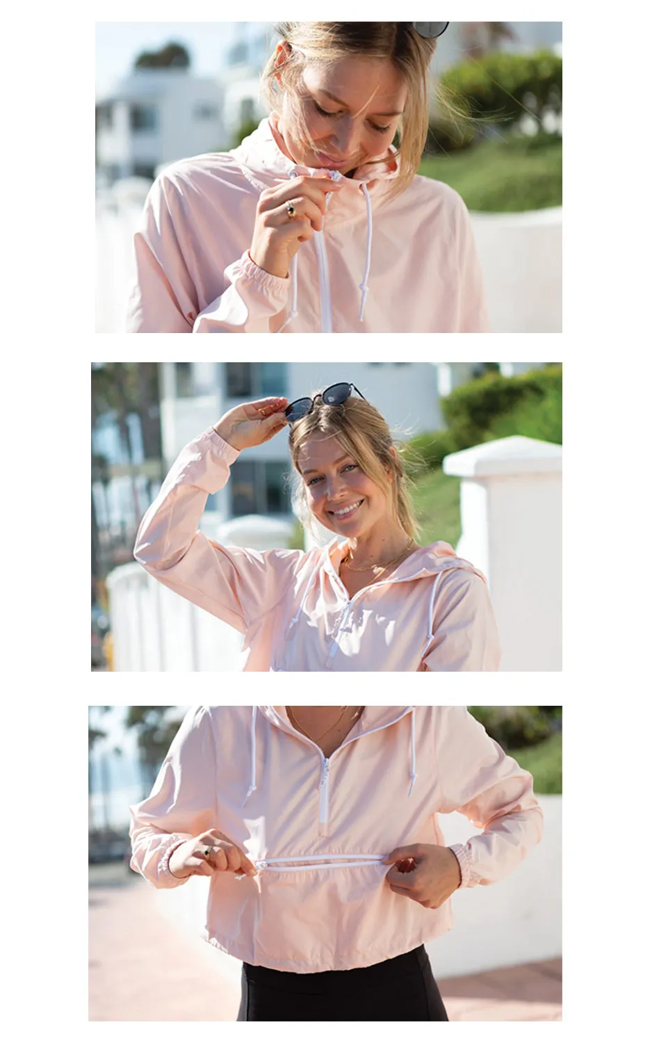 Pi Beta Phi Crop Windbreaker