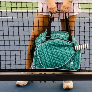 Pik'le'ball Women's Sport Tote - Court Couture Green