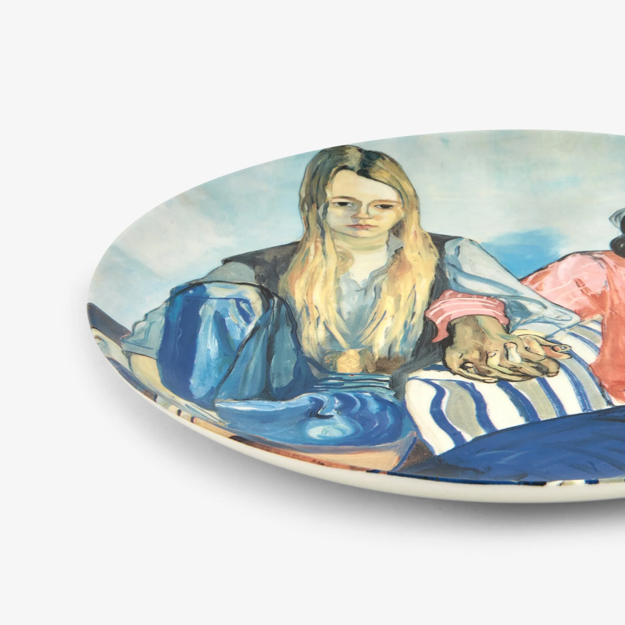 Plate by Alice Neel