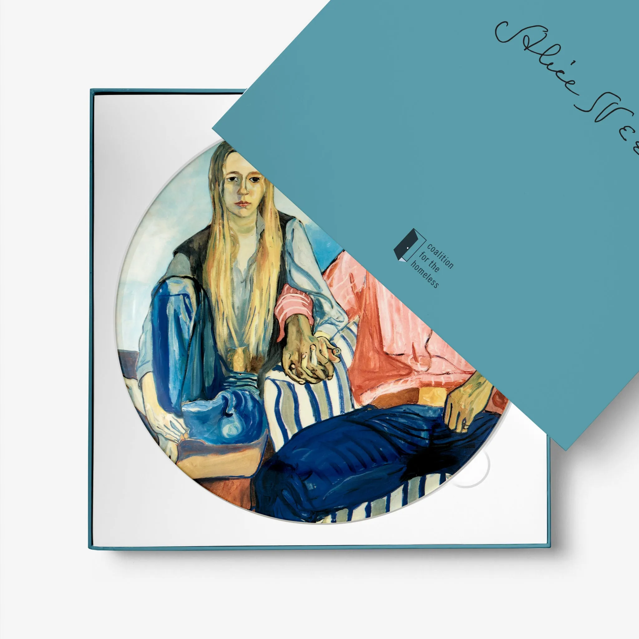 Plate by Alice Neel