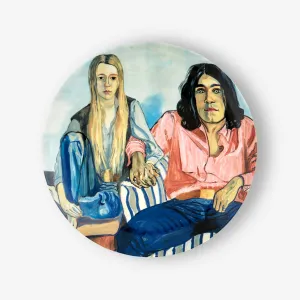 Plate by Alice Neel