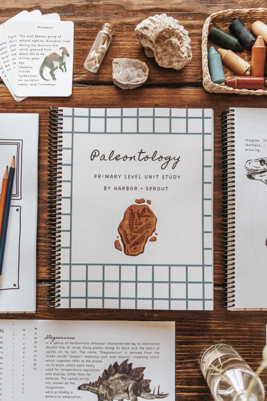 PRINT Paleontology Primary Level Unit Study