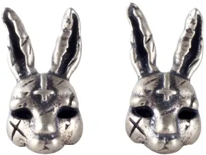Punk Bikers 925 Sterling Silver Stud Earrings Men Women Teen