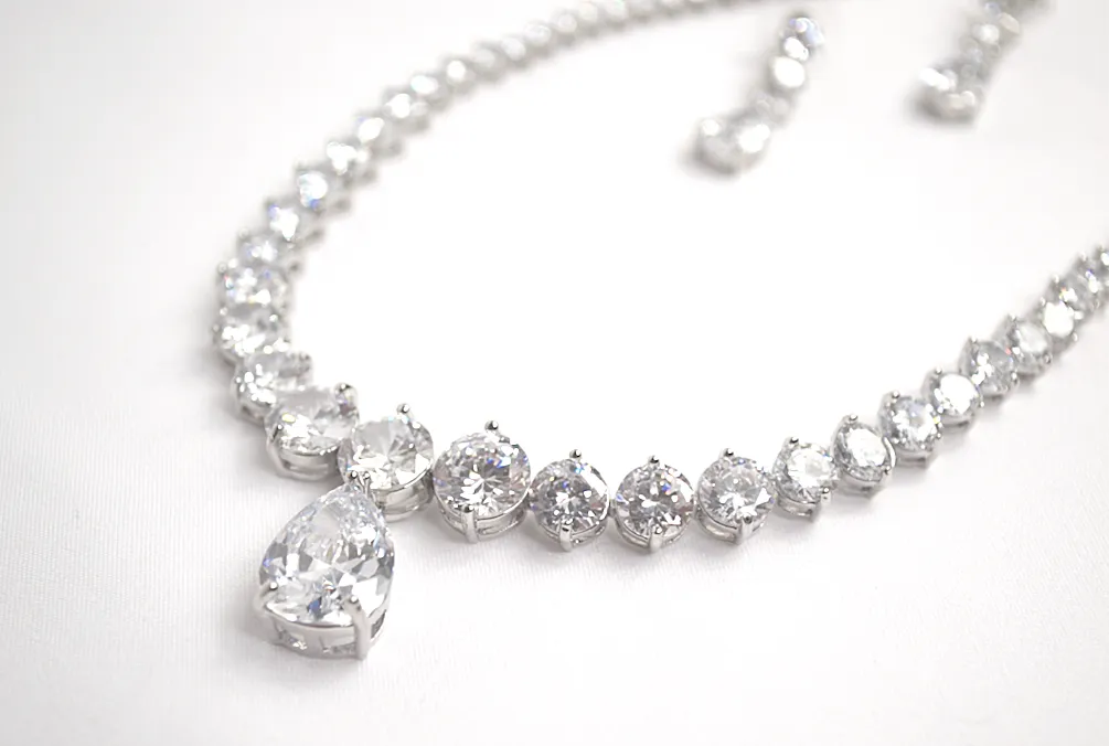 Queen Elizabeth II Coronation Diamond Necklace Set Replica