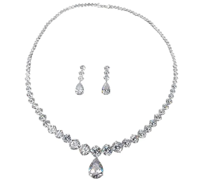 Queen Elizabeth II Coronation Diamond Necklace Set Replica