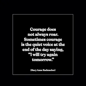 "courage" magnet