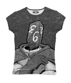 "d6 Rogue" Women's Allover Print T-Shirt