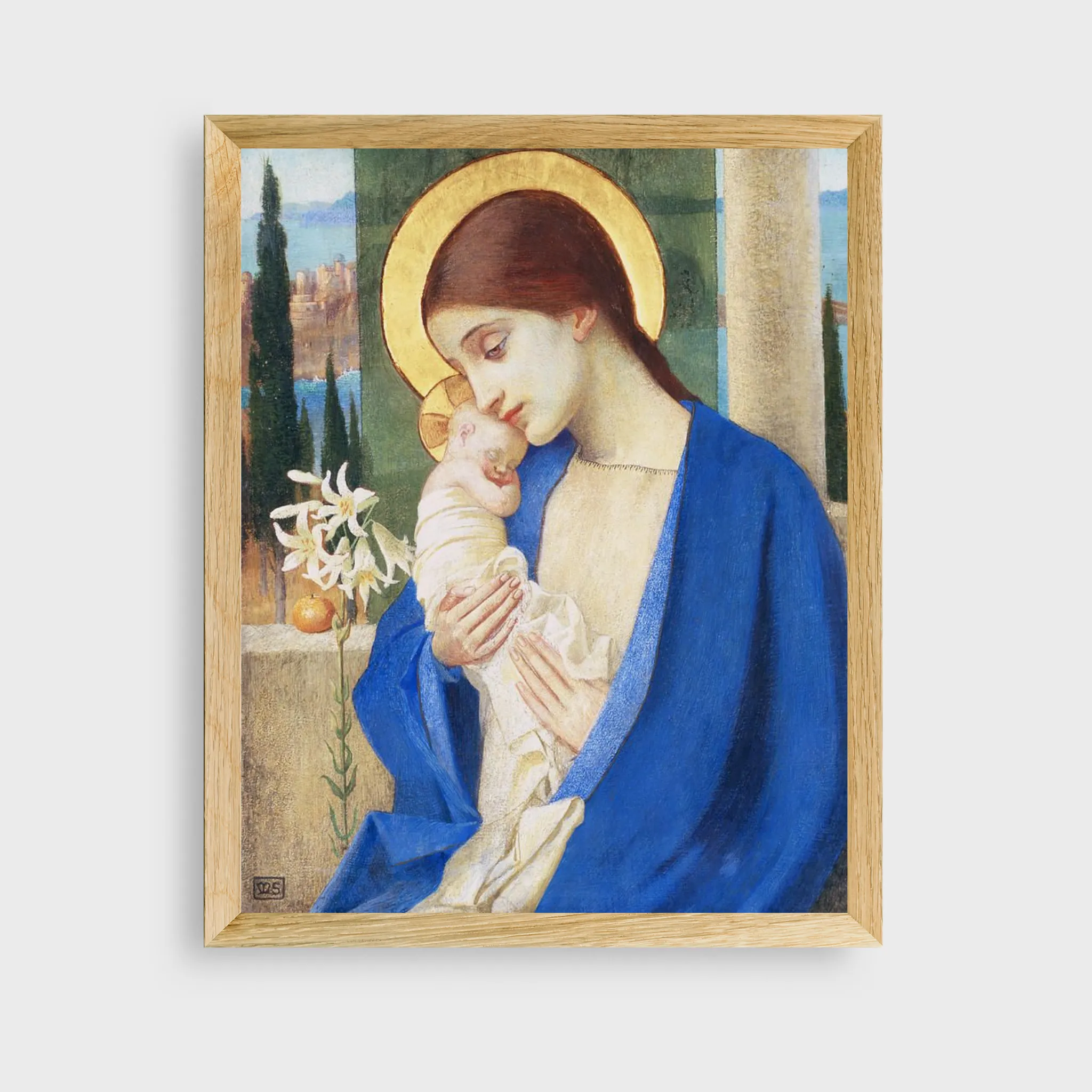 "Madonna and Child - Stokes" Printable Wall Art