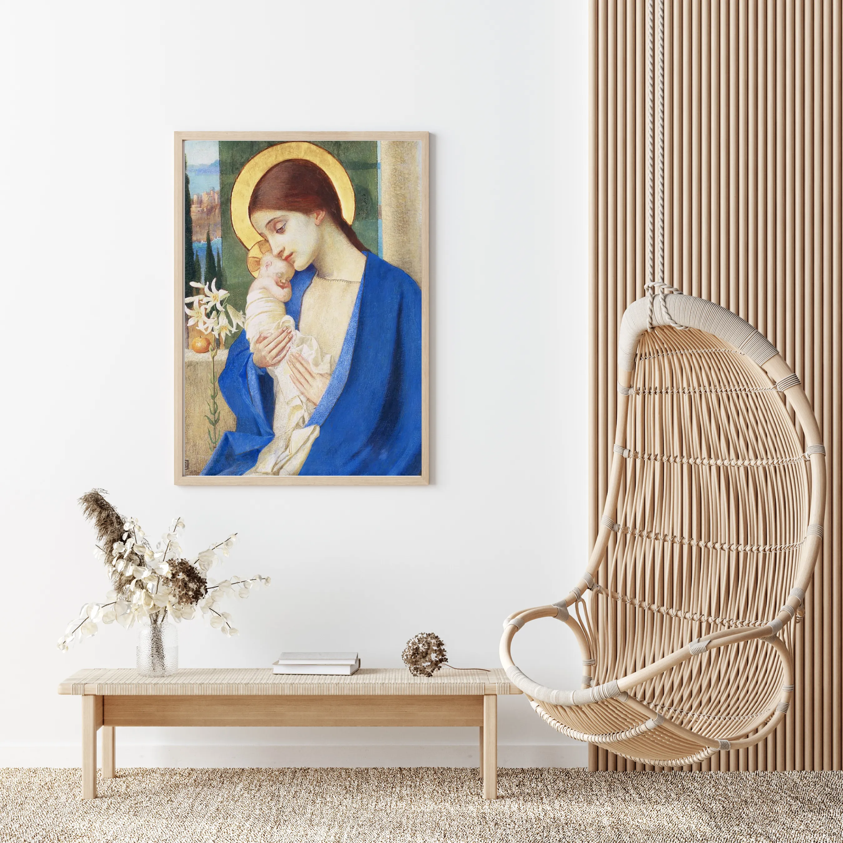 "Madonna and Child - Stokes" Printable Wall Art