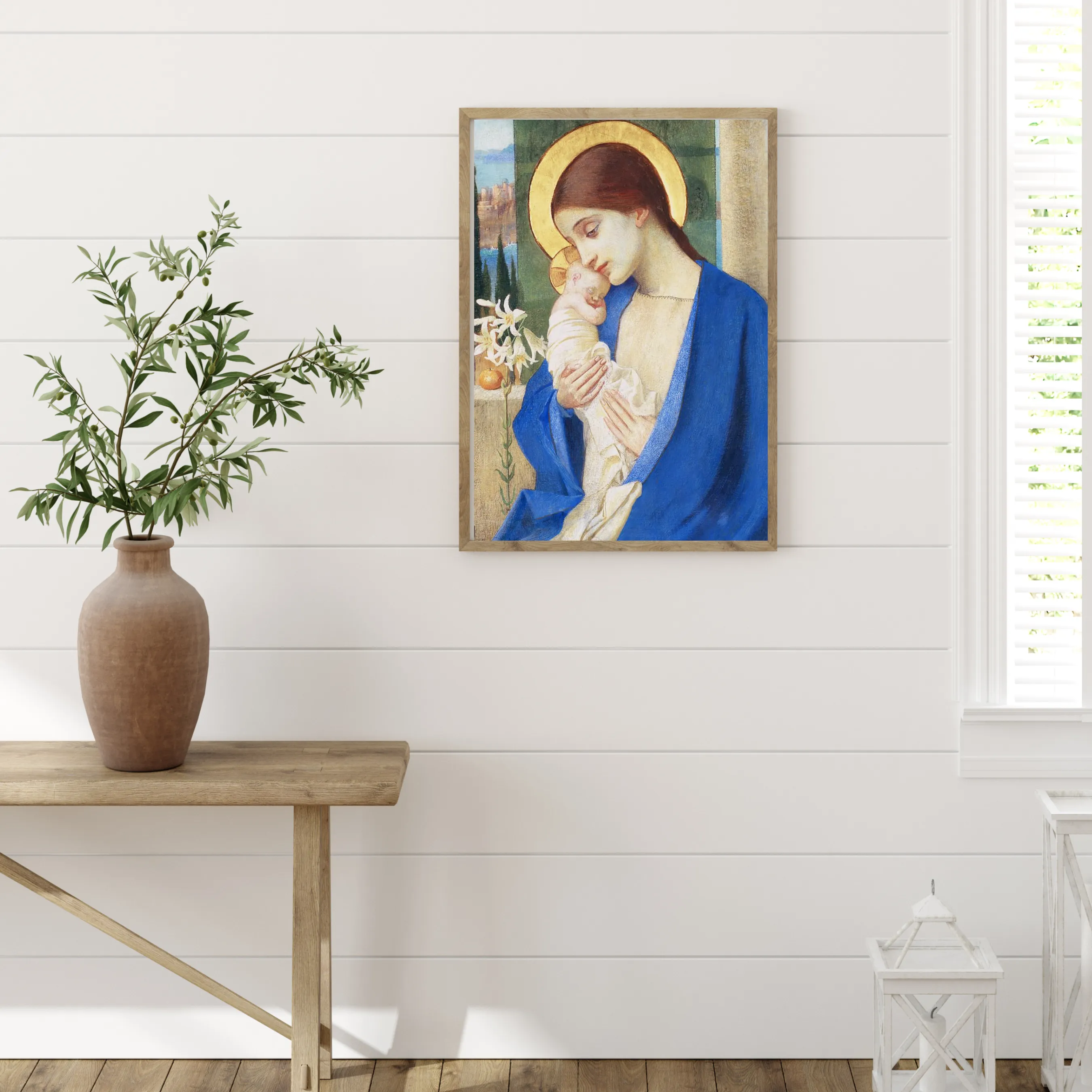 "Madonna and Child - Stokes" Printable Wall Art