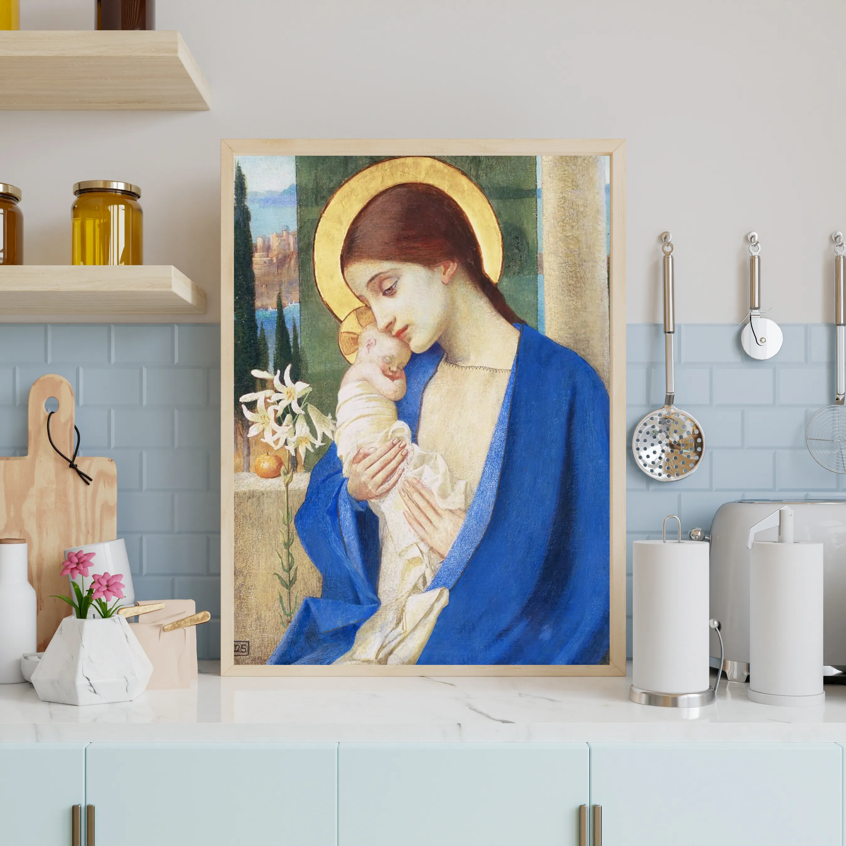 "Madonna and Child - Stokes" Printable Wall Art