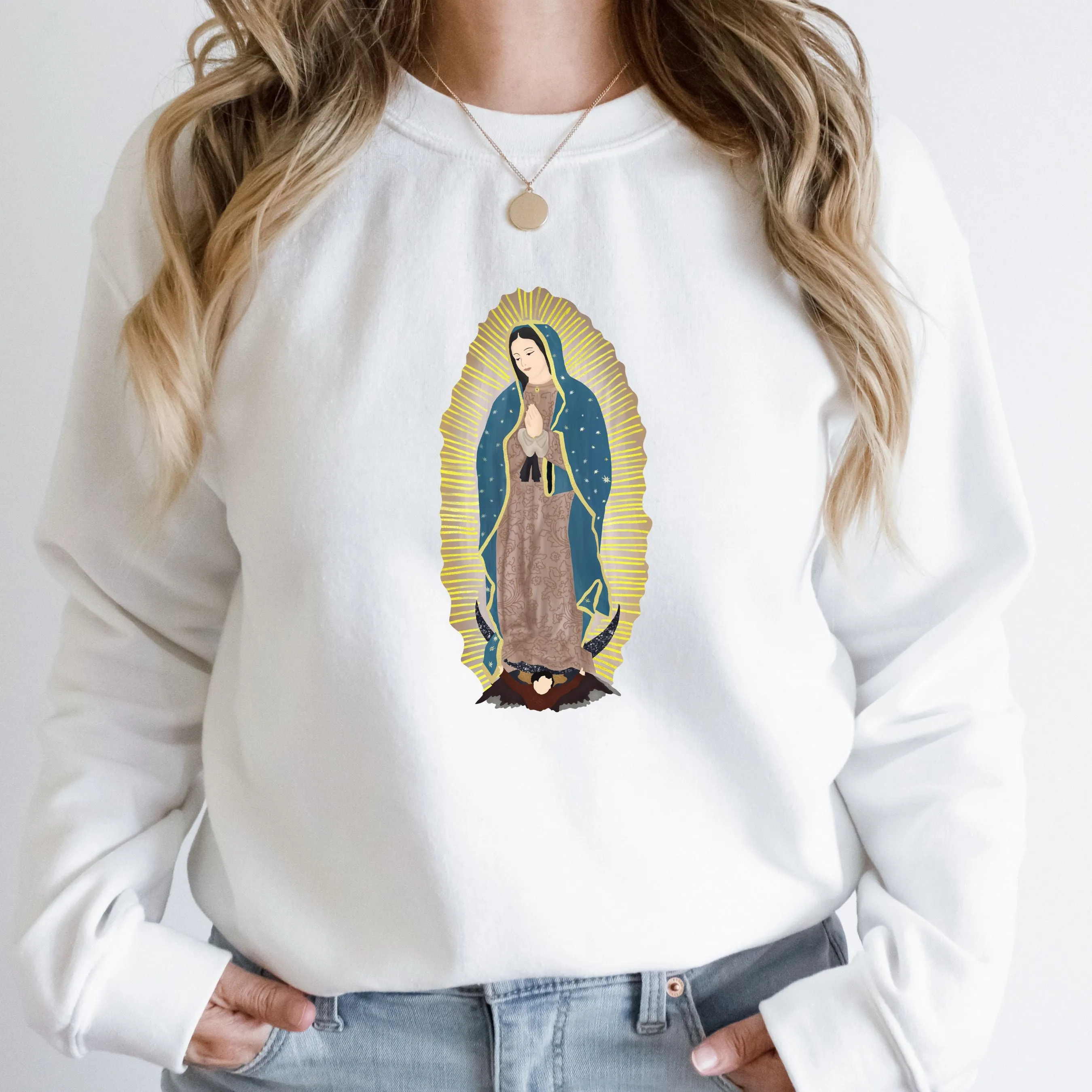 "Our Lady of Guadalupe" Crewneck Sweatshirt