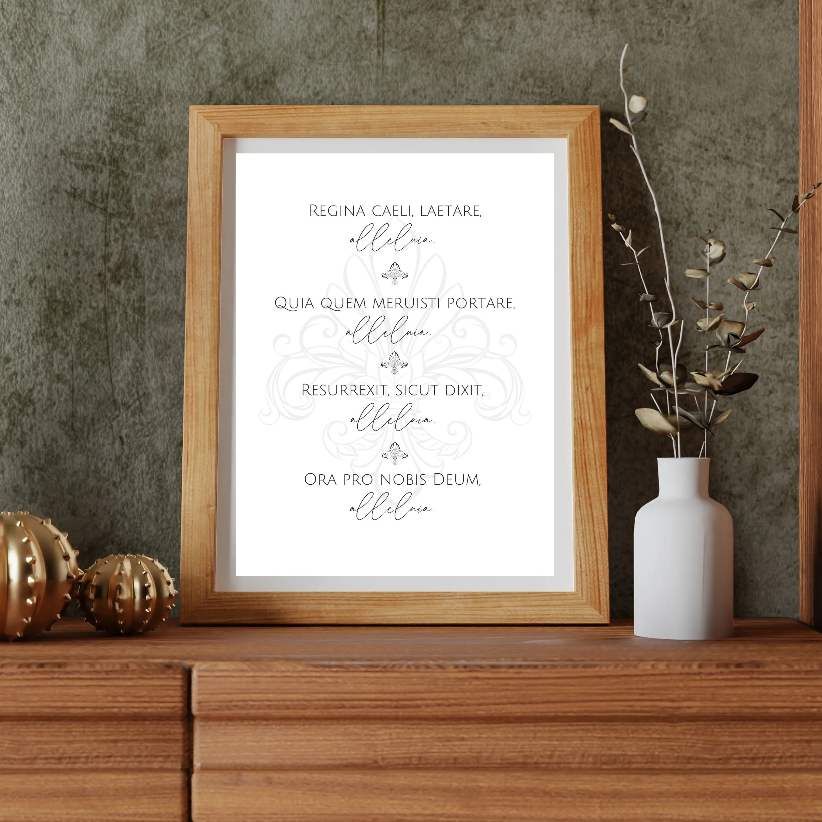 "Regina Caeli" Printable Wall Art