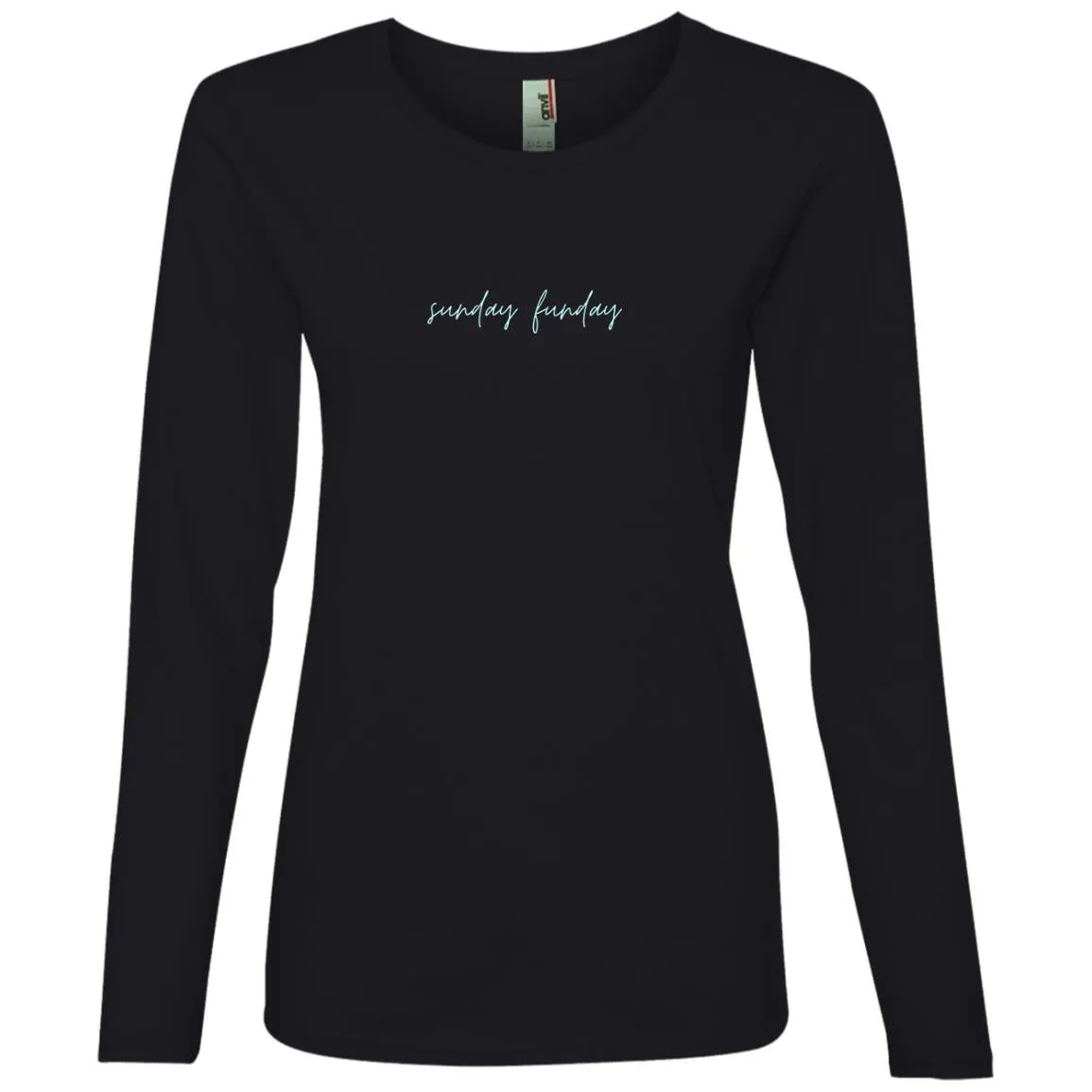 "Sunday Funday" Ladies' Lightweight LS T-Shirt