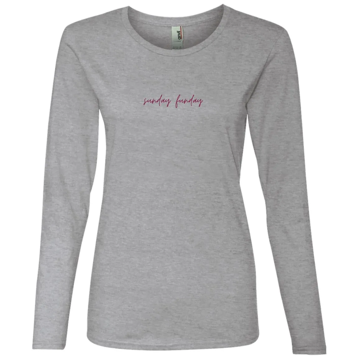 "Sunday Funday" Ladies' Lightweight LS T-Shirt