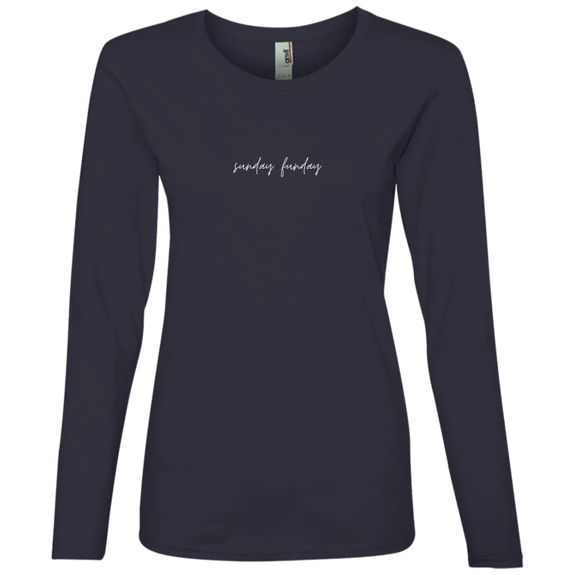 "Sunday Funday" Ladies' Lightweight LS T-Shirt