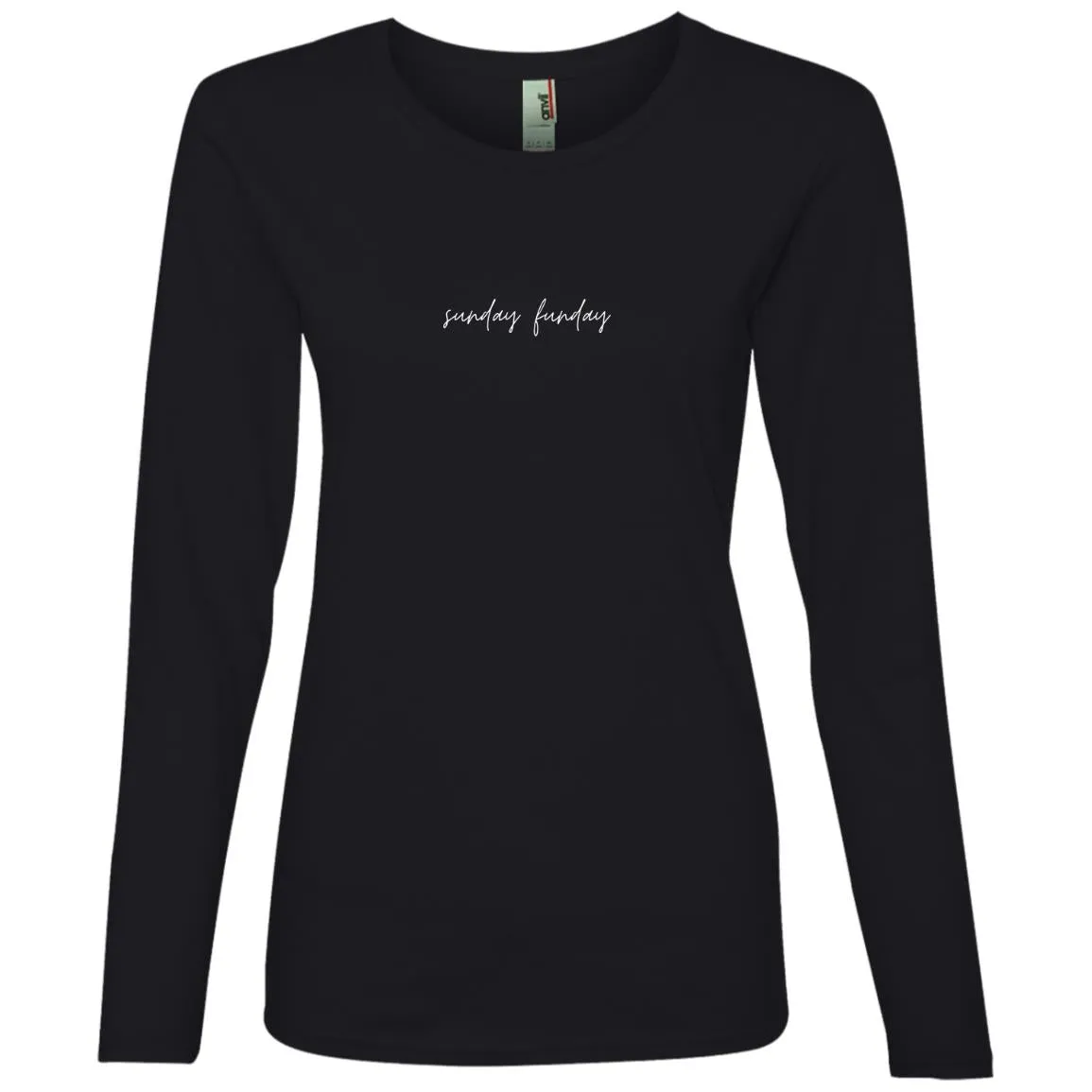 "Sunday Funday" Ladies' Lightweight LS T-Shirt