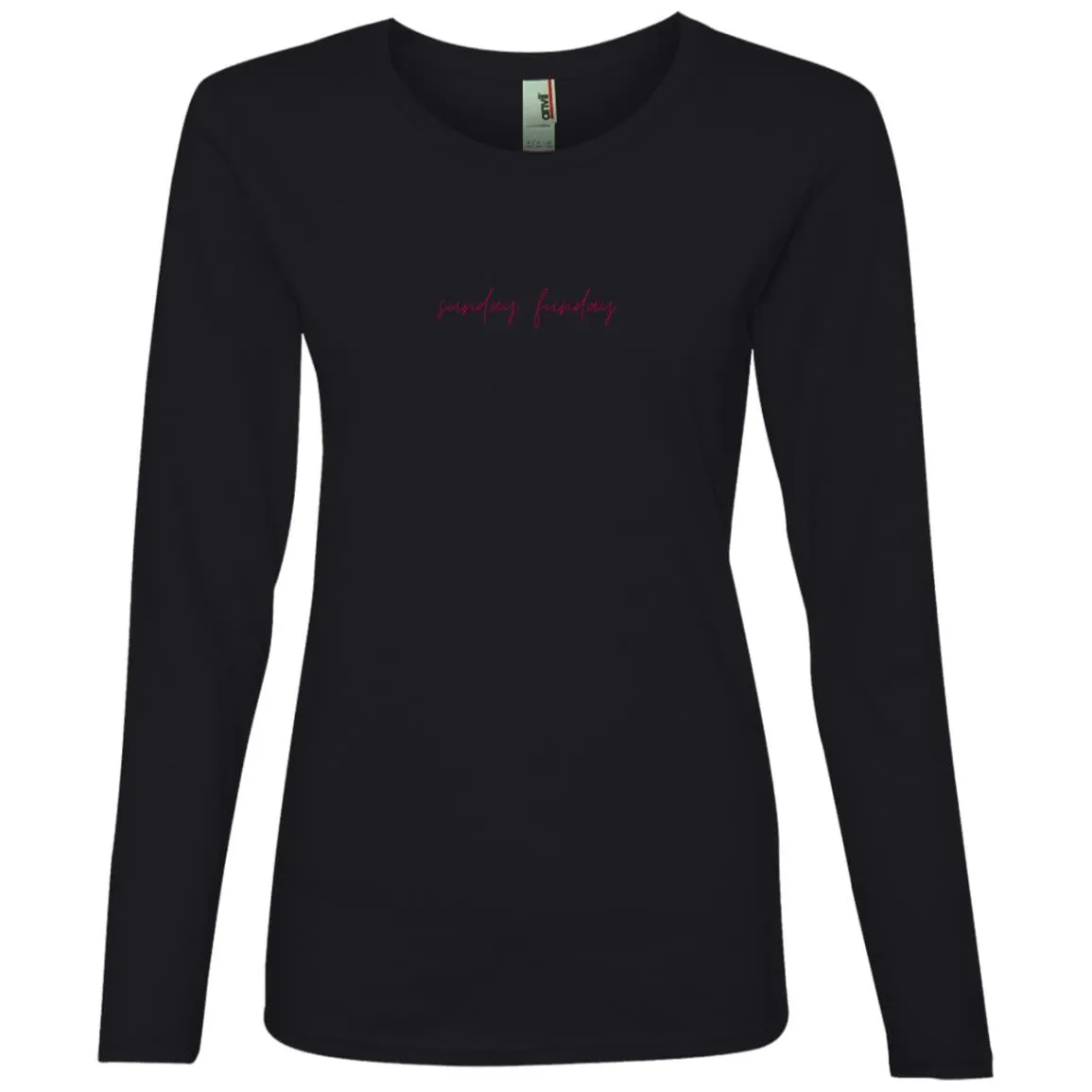 "Sunday Funday" Ladies' Lightweight LS T-Shirt