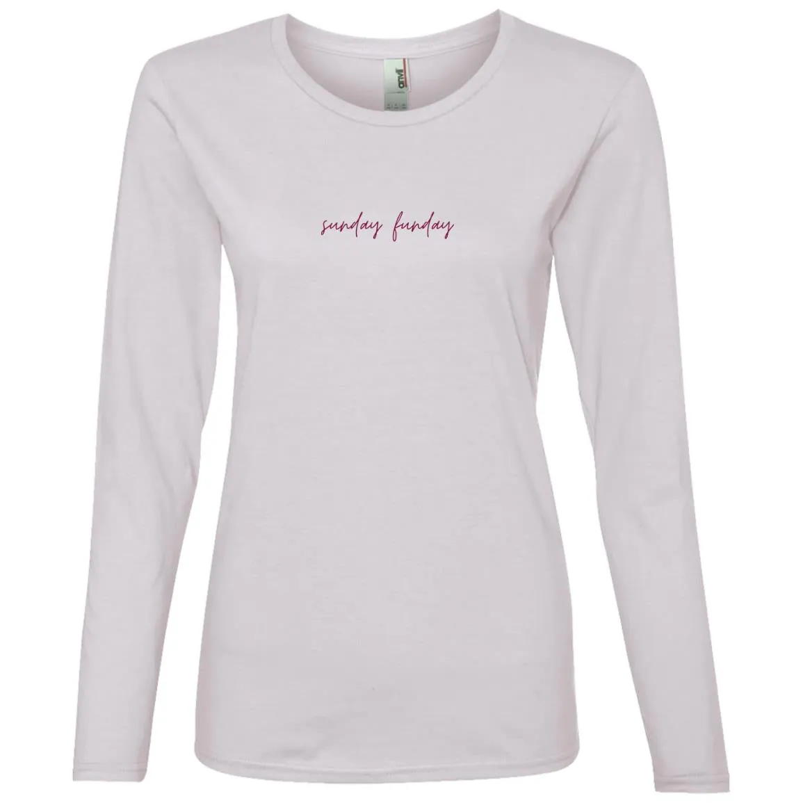 "Sunday Funday" Ladies' Lightweight LS T-Shirt