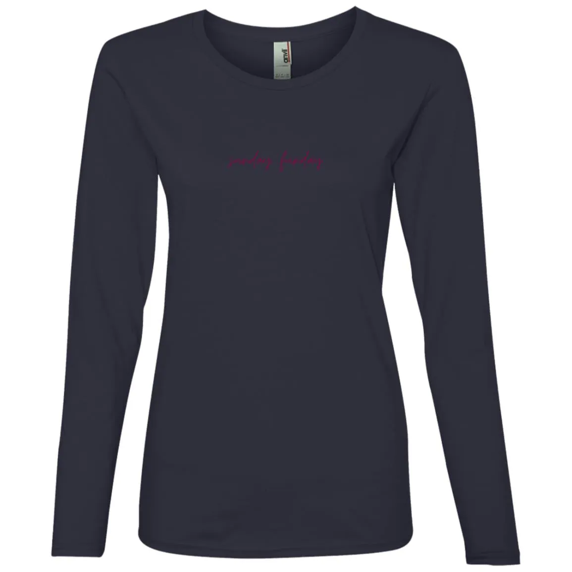 "Sunday Funday" Ladies' Lightweight LS T-Shirt