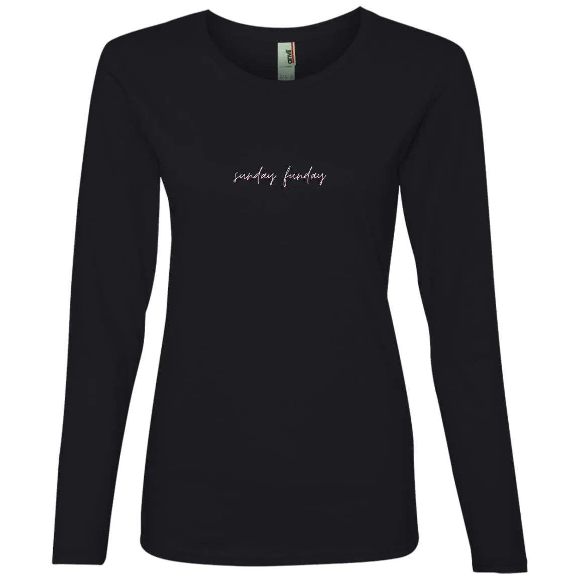 "Sunday Funday" Ladies' Lightweight LS T-Shirt
