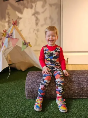 Rad Kid Reds Romper SALE