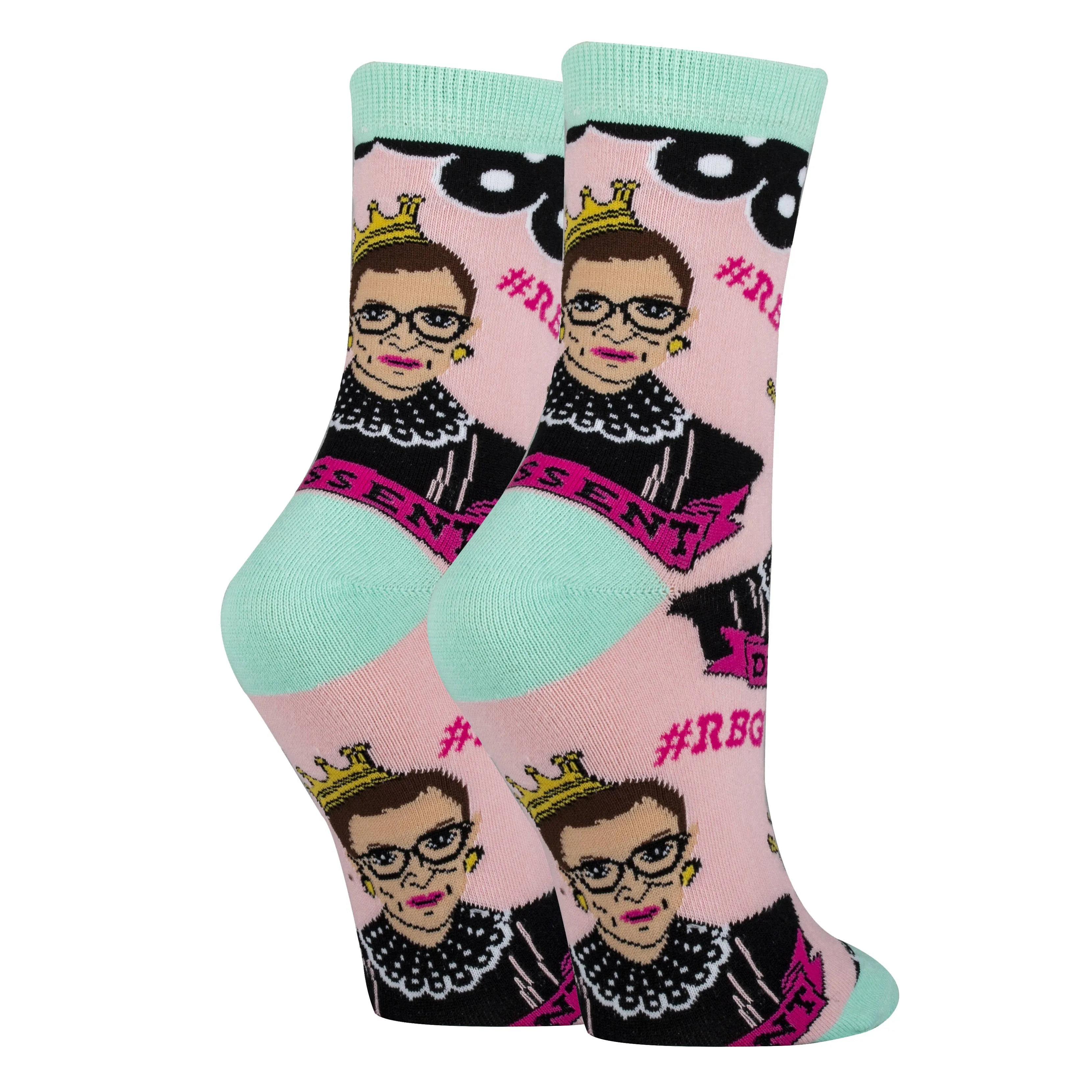 #RBG | Women's Funny Cotton Crew Socks