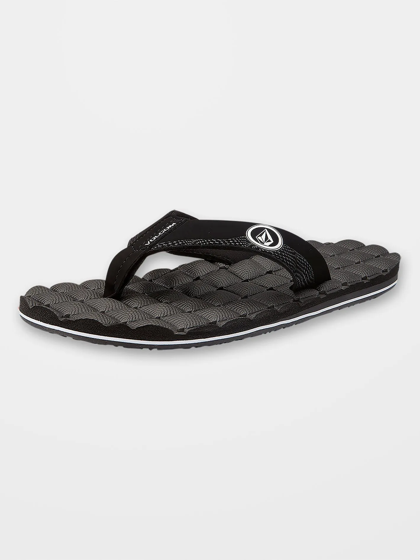 Recliner Sandals - BLACK WHITE