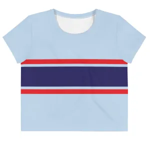 Retro Vibes - Inspired By Taylor Swift - Sustainably Made Crop Tee