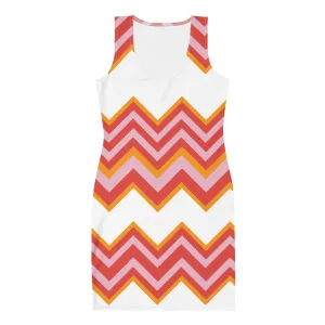 Retro Zigzag - Inspired By Taylor Swift - Sustainably Made Dress