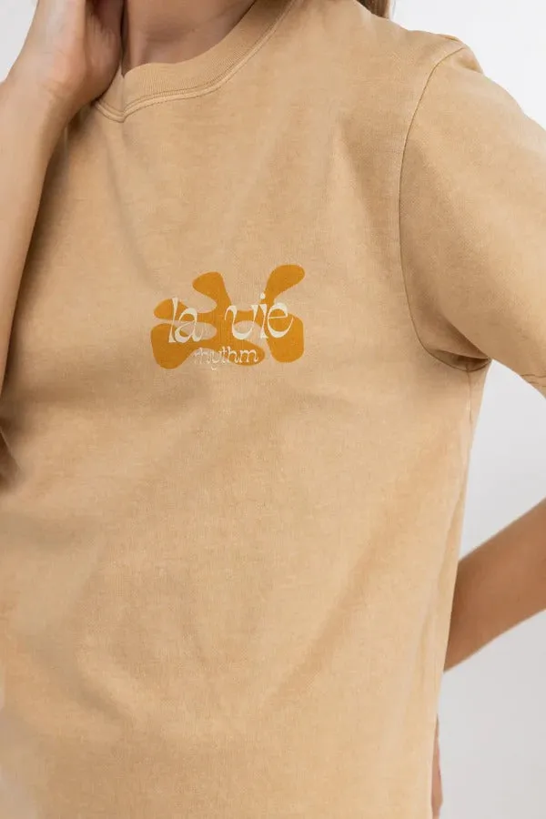 RHYTHM LA VIE BOYFRIEND TEE MOCHA