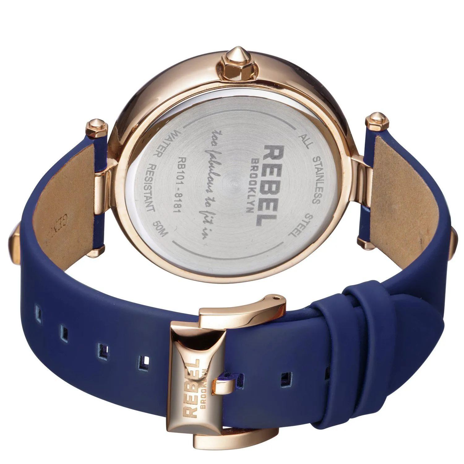 Rockaway Parkway Blue/Silver Dial Women's Watch