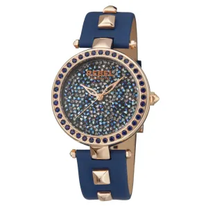 Rockaway Parkway Blue/Silver Dial Women's Watch