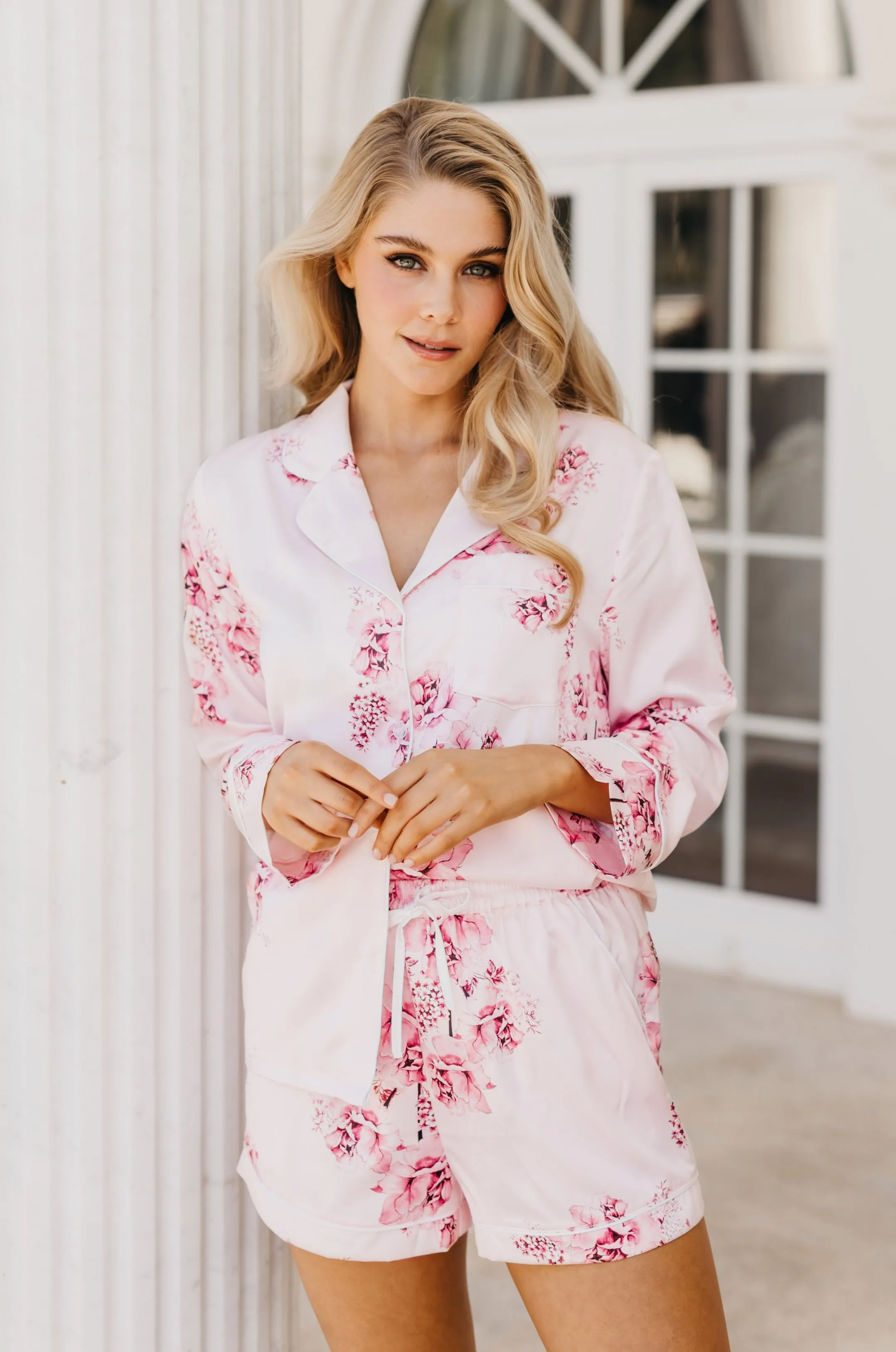 Romi Bouquet De Fleur Printed PJ Set