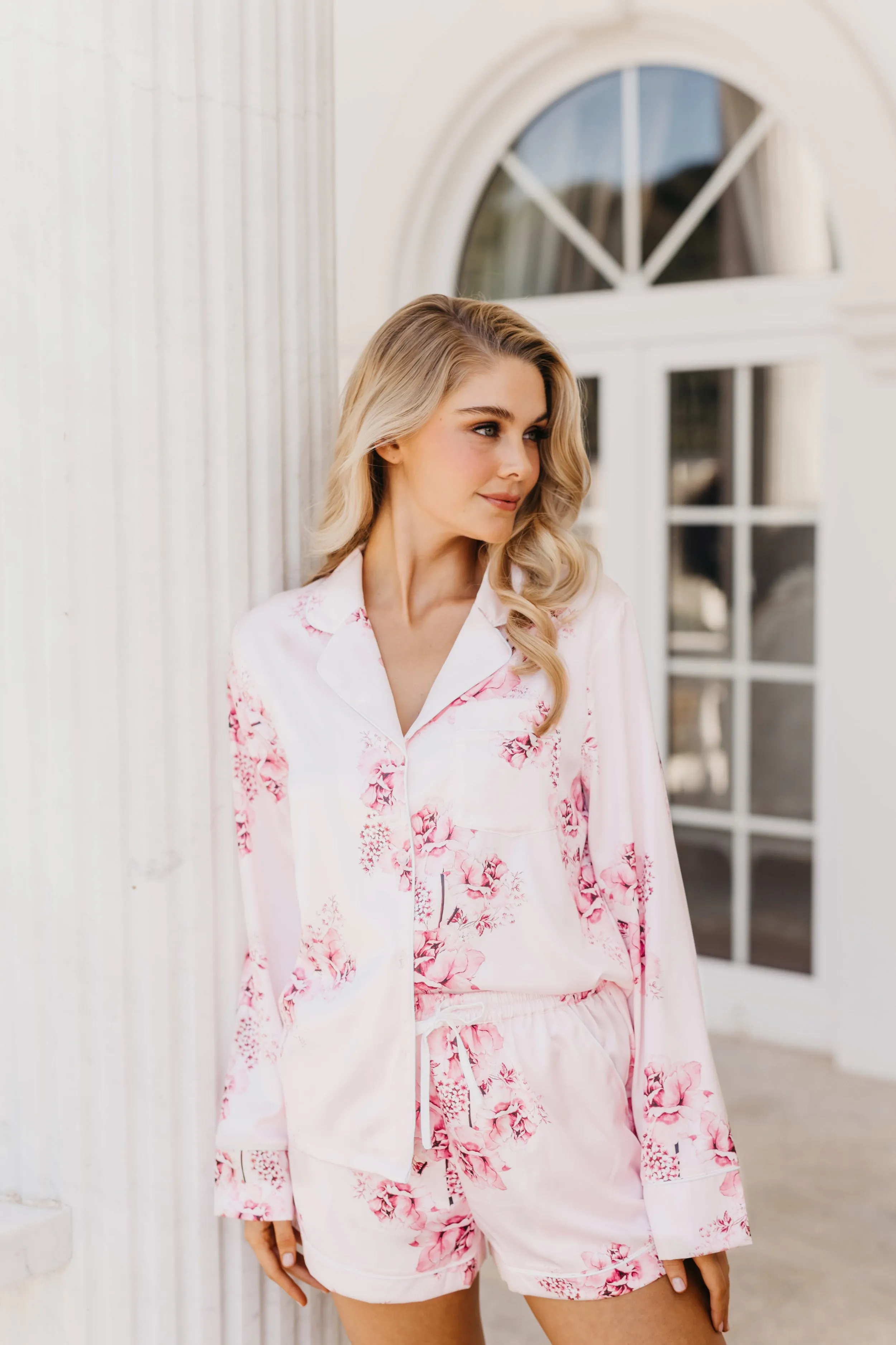 Romi Bouquet De Fleur Printed PJ Set