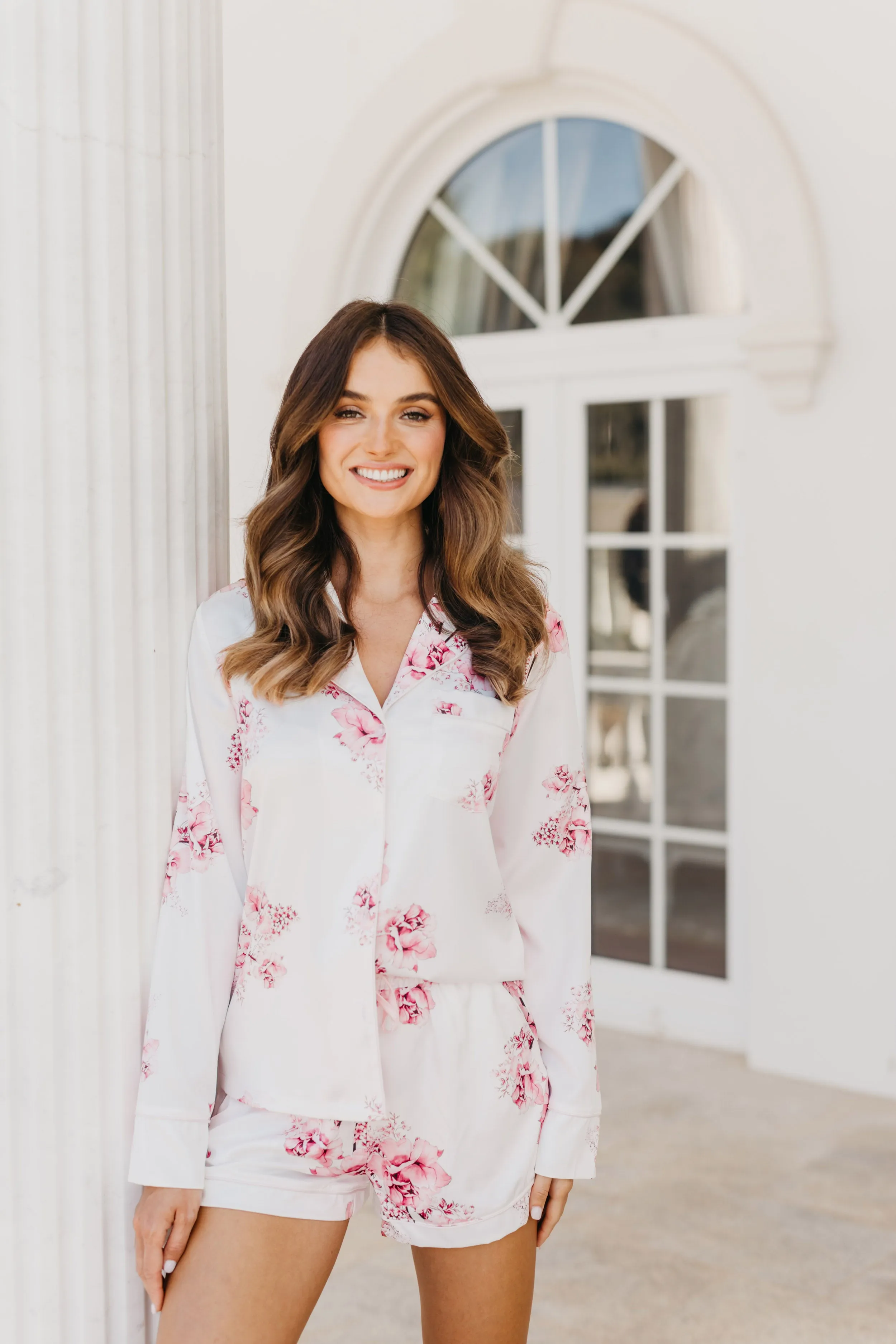 Romi Bouquet De Fleur Printed PJ Set