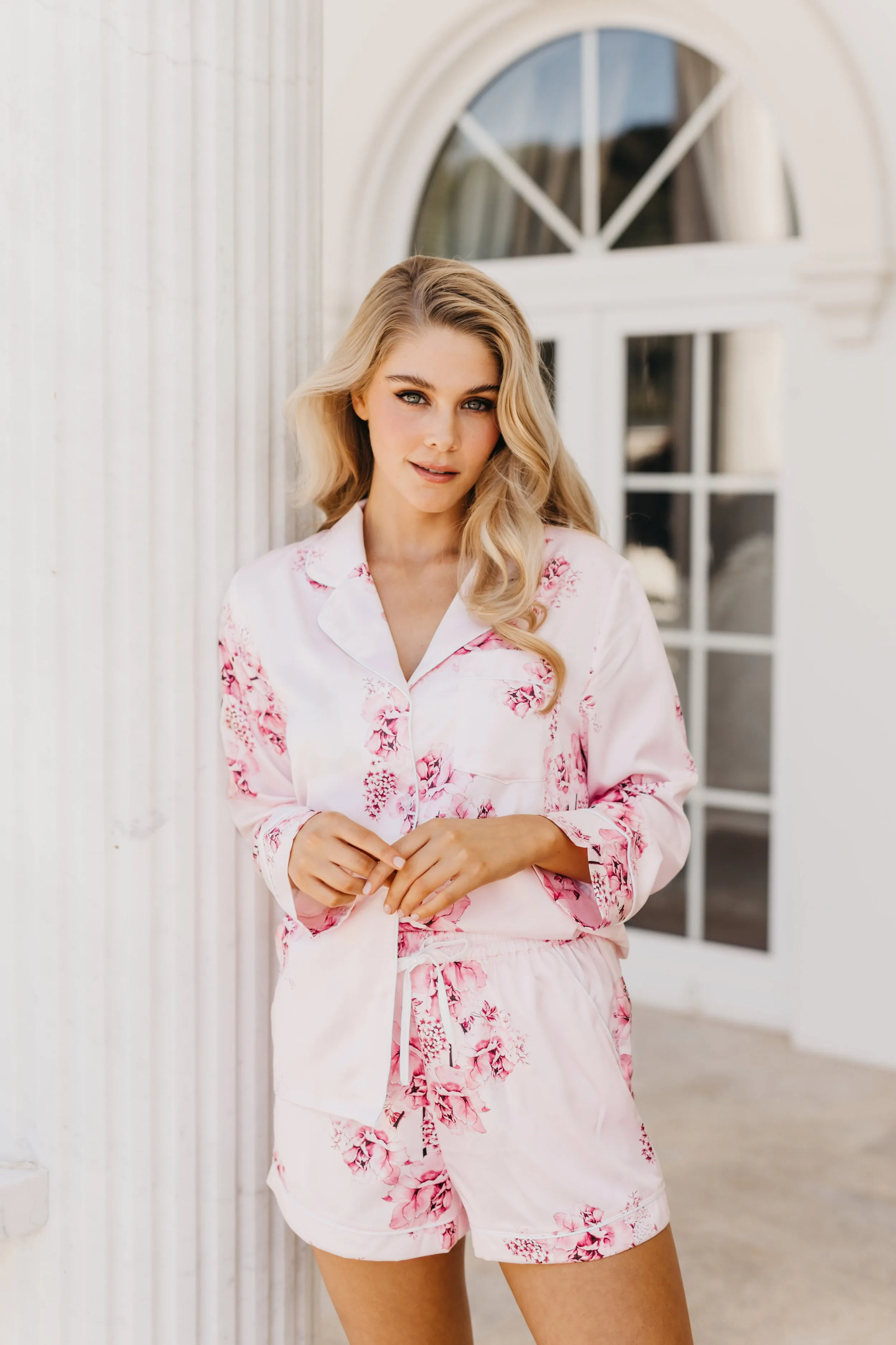 Romi Bouquet De Fleur Printed PJ Set
