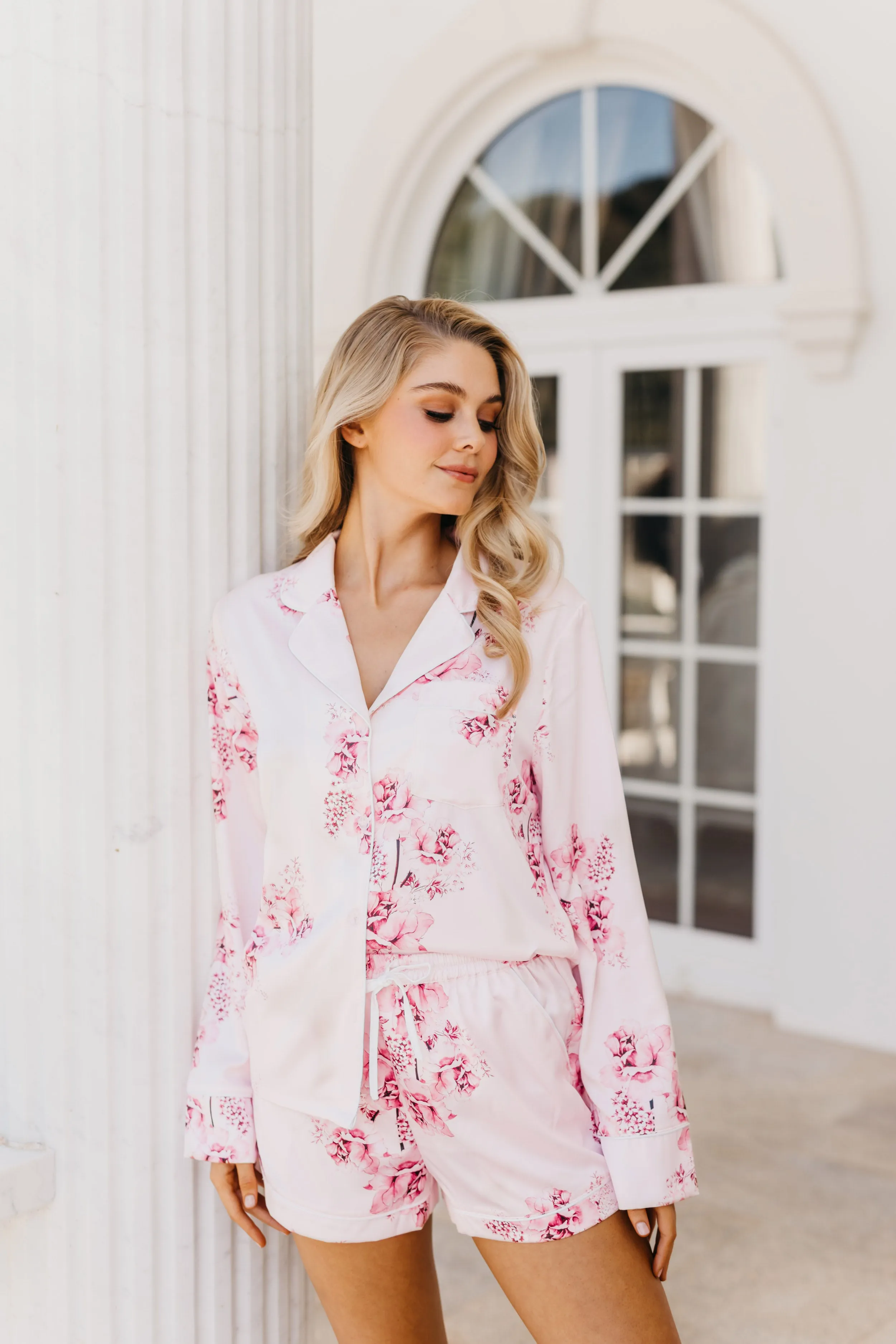 Romi Bouquet De Fleur Printed PJ Set