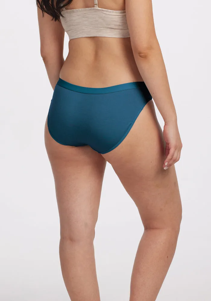 Roxie Bikini Underwear - Real Teal
