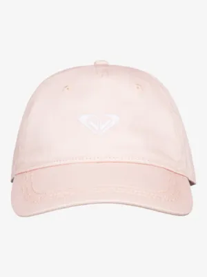 Roxy “Dear Believer Girl” Pale Peach Logo Hat: Youth/Adult One Size