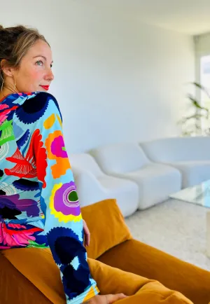 Royal Euphoria Indigo Dress