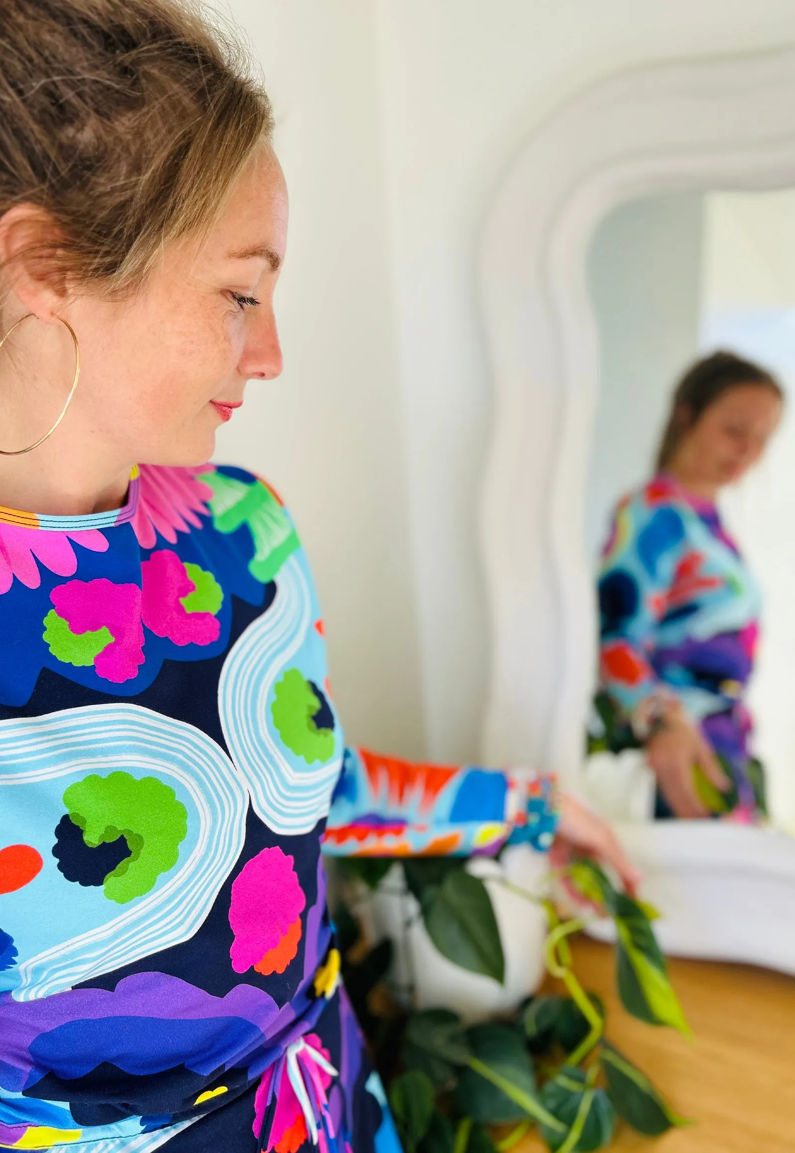 Royal Euphoria Indigo Dress