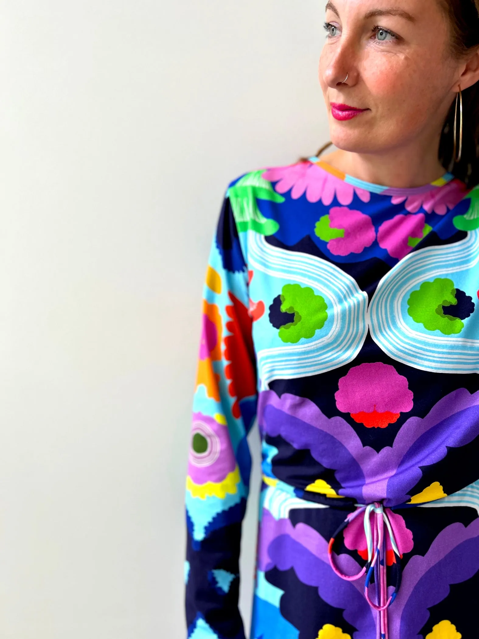 Royal Euphoria Indigo Dress