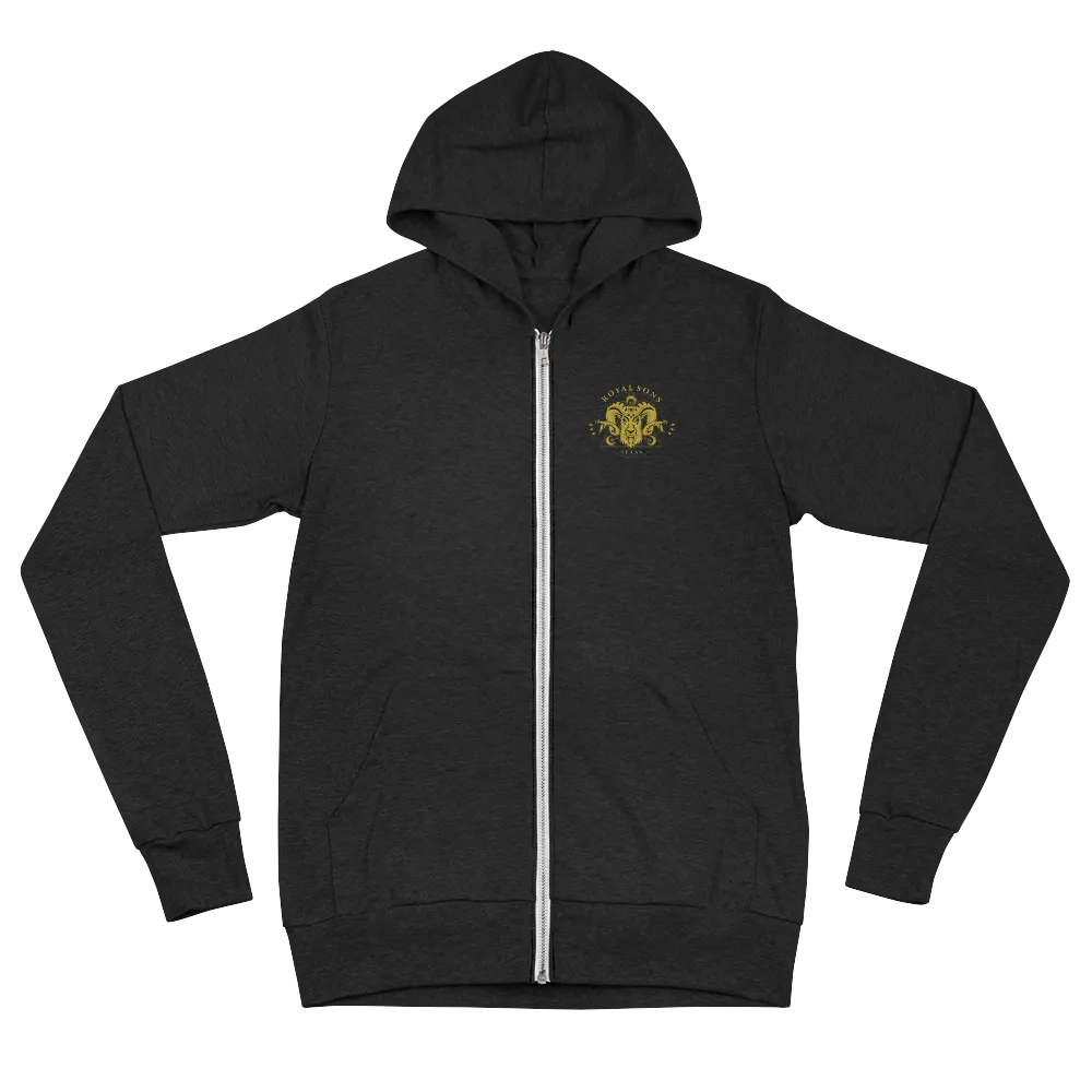 Royal Sons - Unisex Rattle Ram Hoodie - Gold