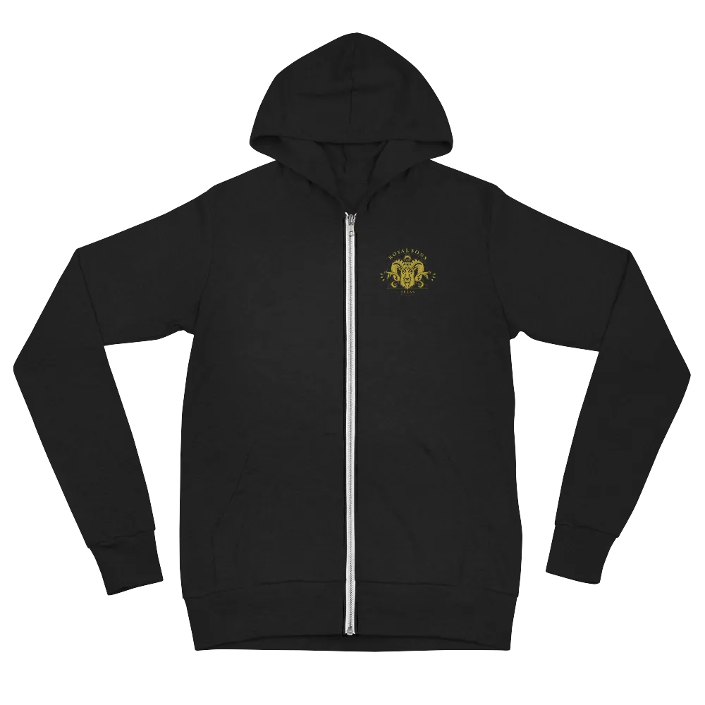 Royal Sons - Unisex Rattle Ram Hoodie - Gold