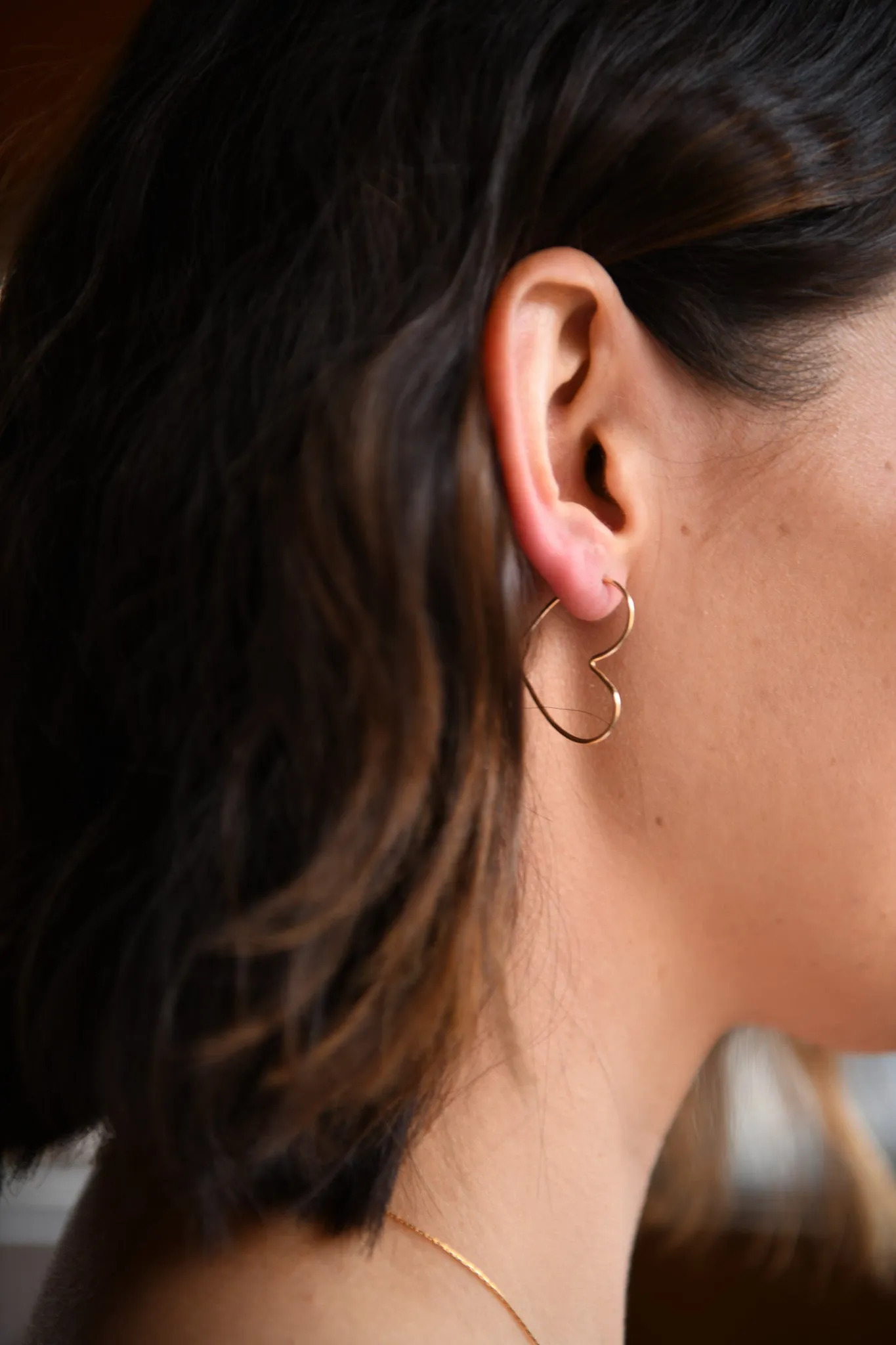 Sangria Gold Filled Earrings