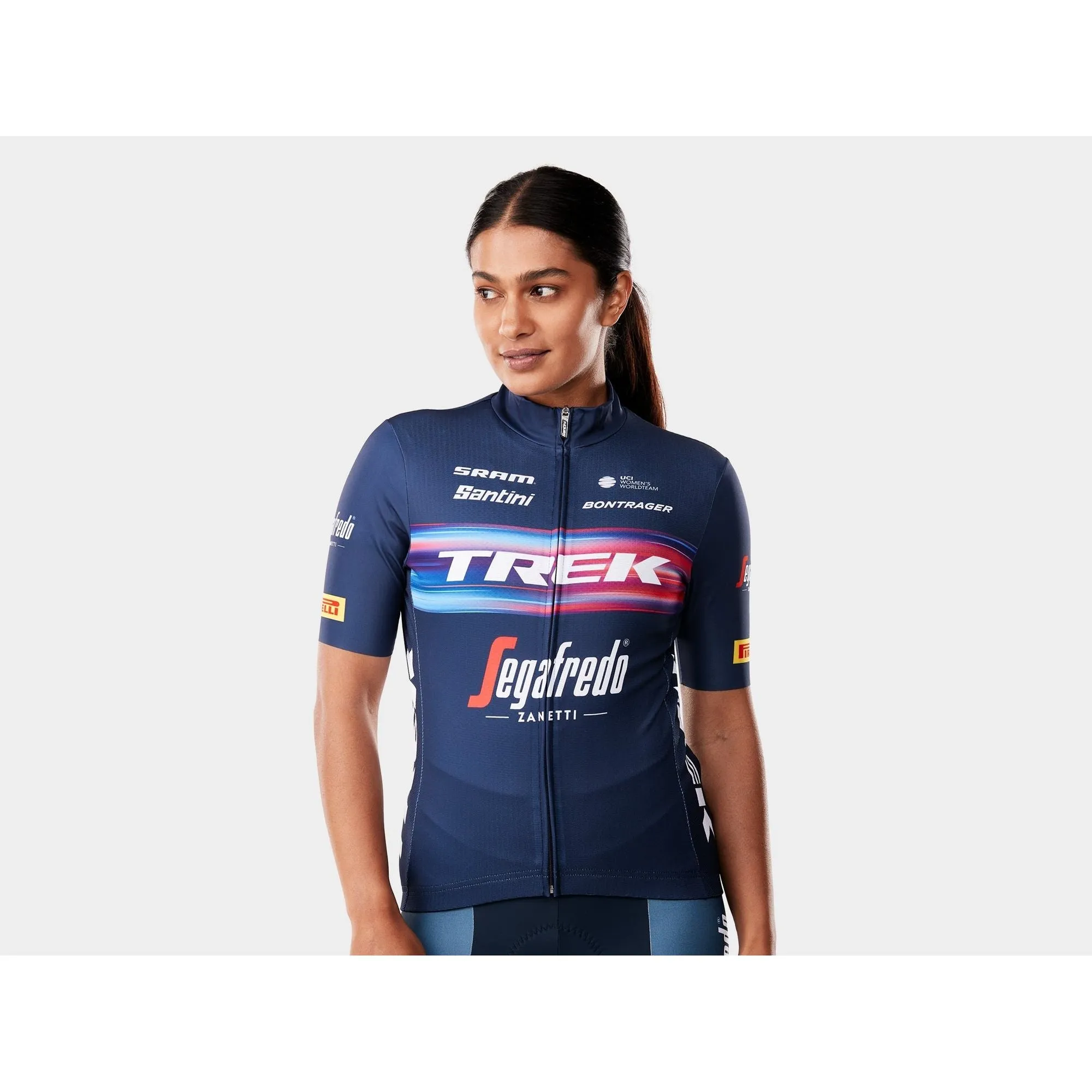 SANTINI TREK-SEGAFREDO WOMEN'S TDF REPLICA CYCLING JERSEY