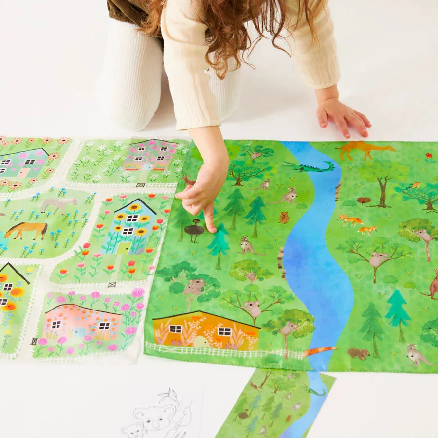 Sarah's Silks Playmap - Australia