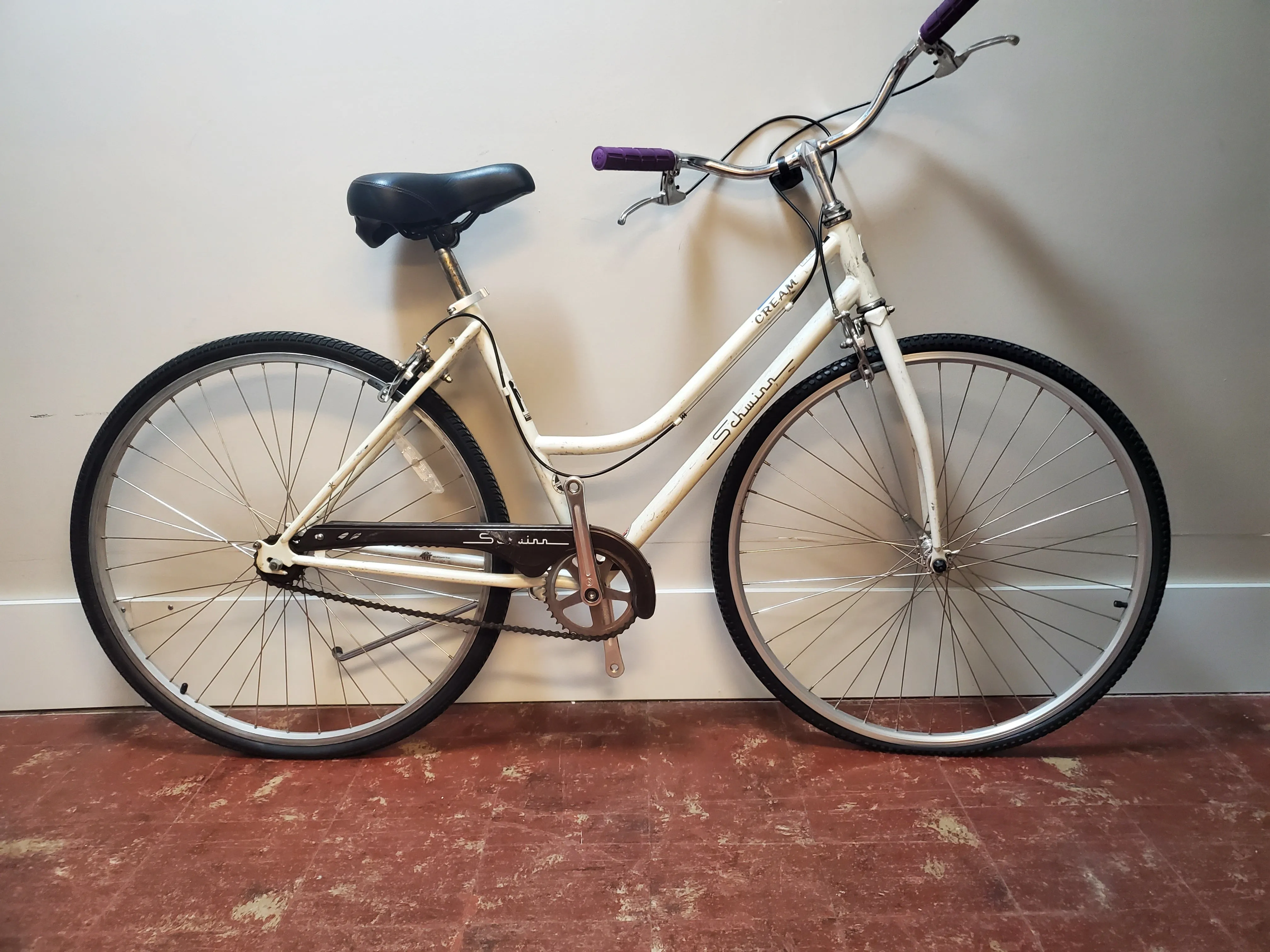 Schwinn "Cream", Casual Vintage Road Bike, 50 cm, cream/white